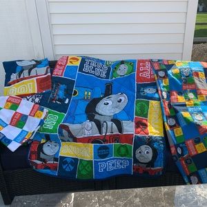 Thomas the train 4 piece twin bed set